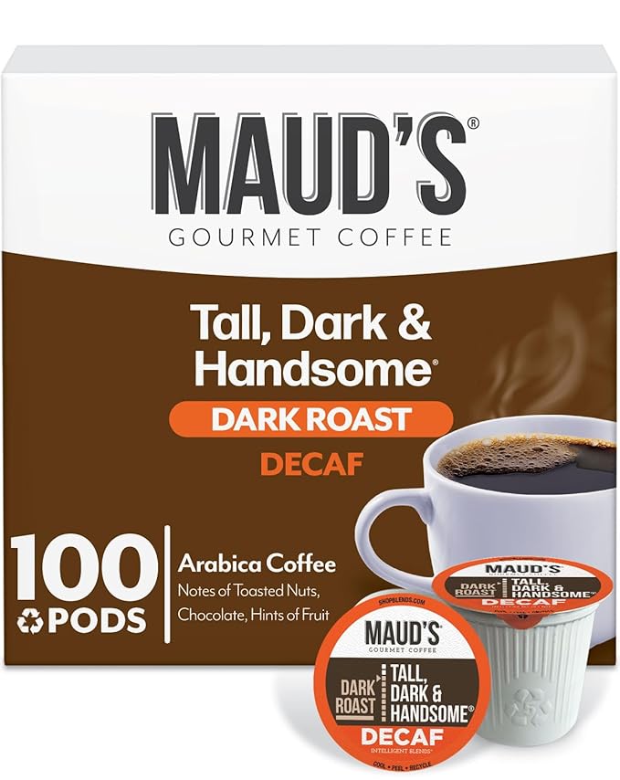 Maud’s Flavored Decaf Coffee Pods Variety Pack, 24ct