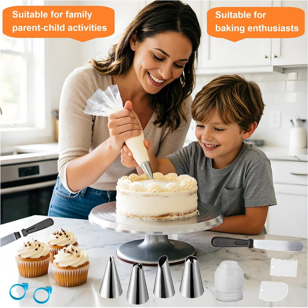 ANSLYQA Cake Decorating Kit, 237 Pcs Baking Tools