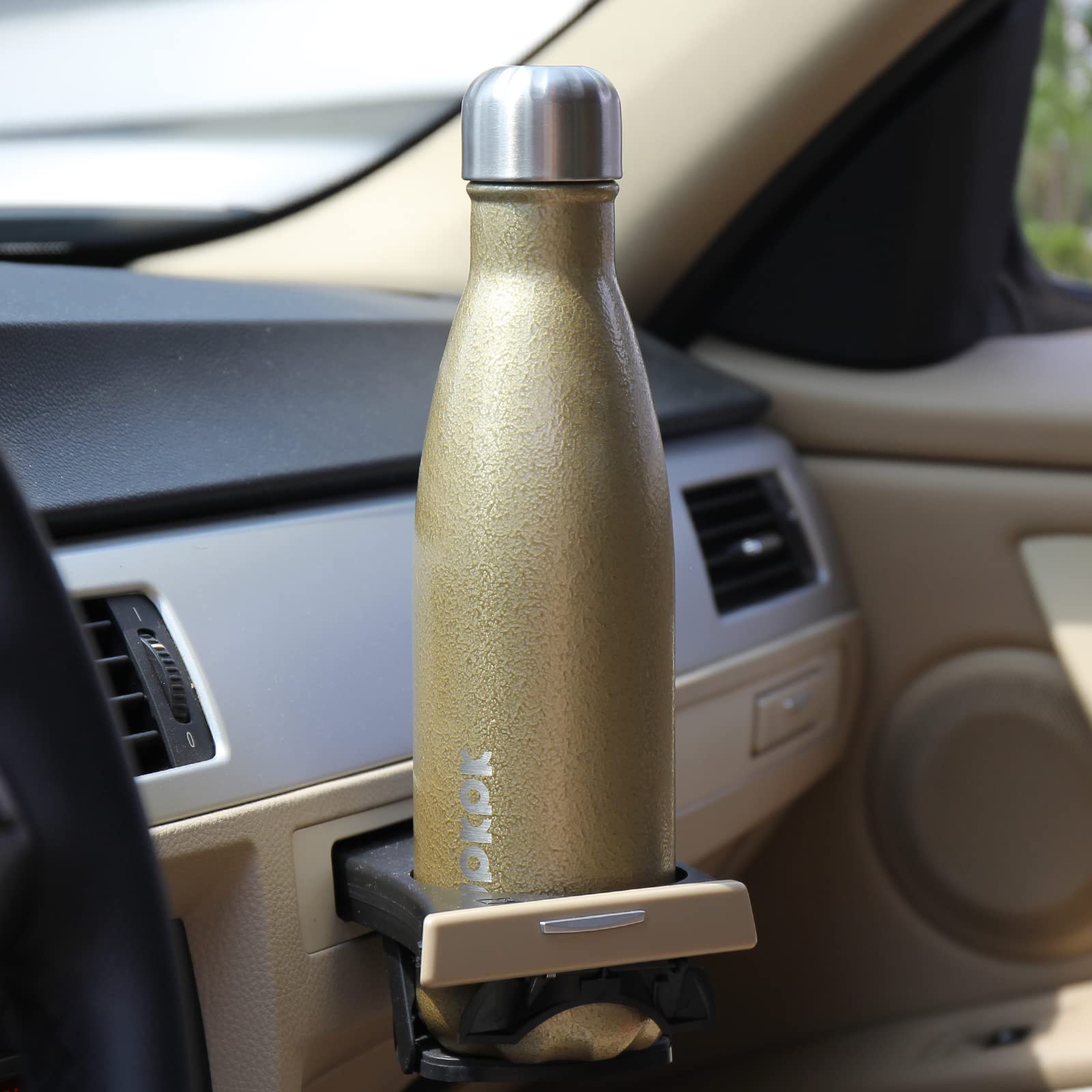 BJPKPK 17 oz Small Insulated Water Bottle, Stainless Steel, Leak Proof