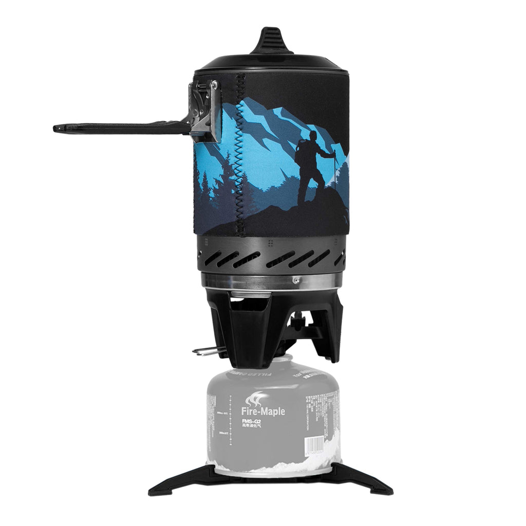 Fire-Maple Fixed Star X2 Backpacking Camping Stove System, Black,22oz