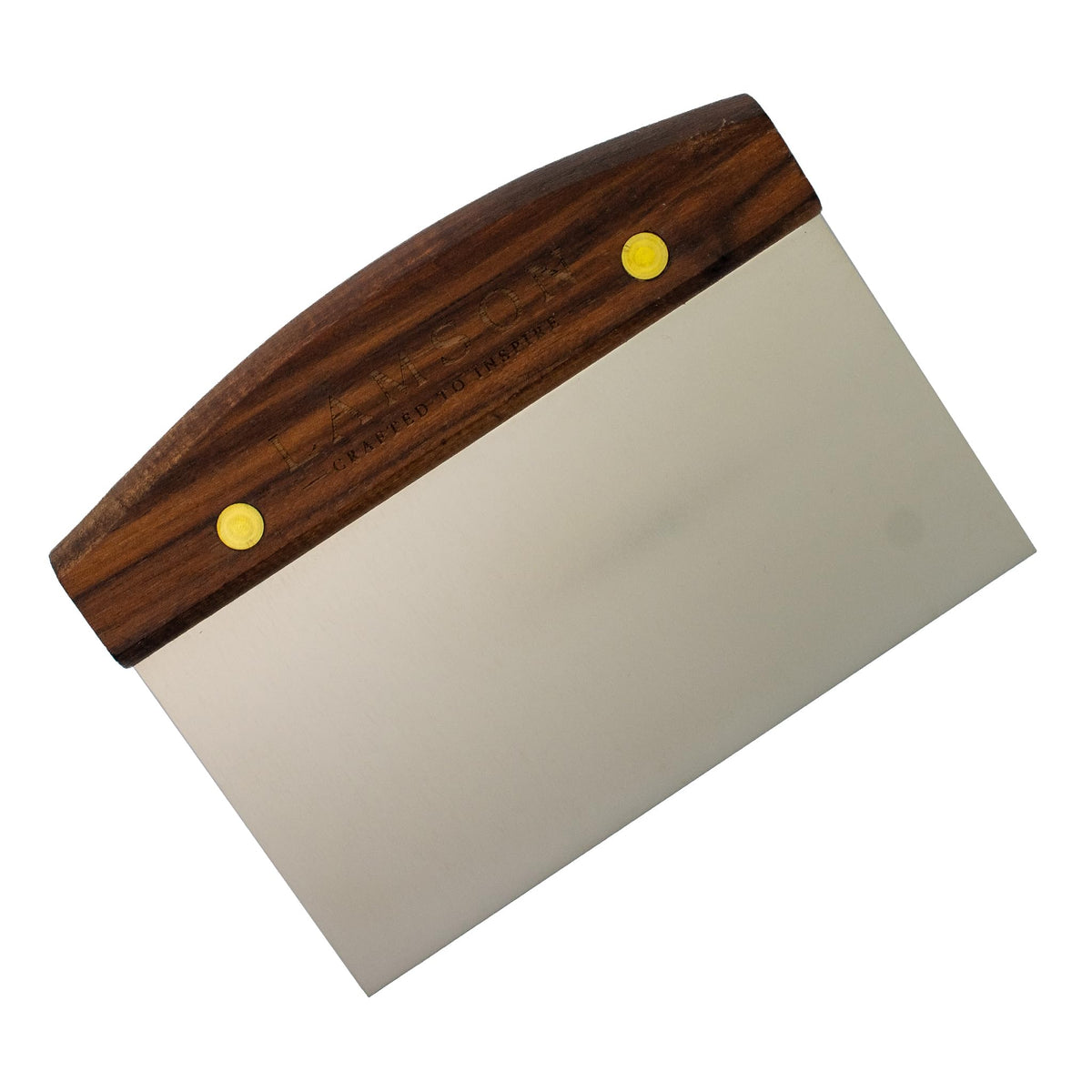 Lamson Bench Scraper, Deep Blade Dough and Griddle Cutter, 4 x 6 In