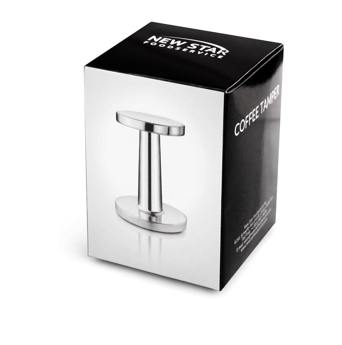 New Star Foodservice 43310 Casting Aluminum Espresso Tamper