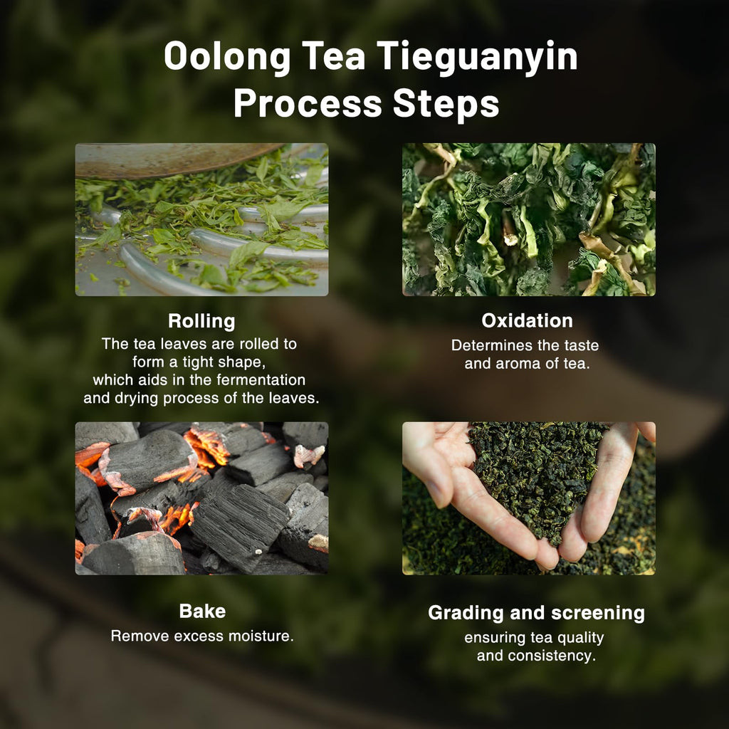 iTeaworld Tieguanyin Oolong Loose Leaf, Light Floral Style Oolong（3.5oz)