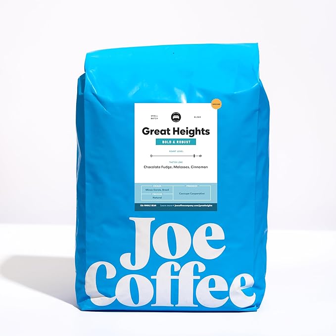Joe Coffee Company - Benchmark Ground Specialty Coffee, Rainforest Alliance Certified, Kosher, Climate-Friendly