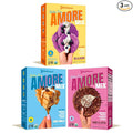 Dilettoso's Organic Gluten-Free Oat Flour Baking Mix | Variety Pack: Vanilla, Chocolate, and Wild Blueberry | Pancakes, Waffles, Cupcakes, Brownies, and Cookies | 10oz AMORE Mix (3 Boxes)