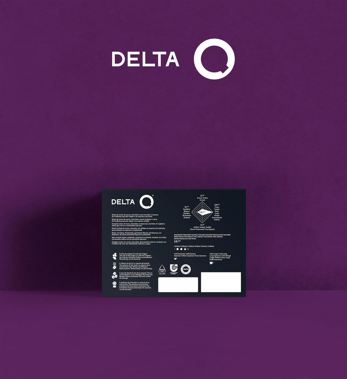Delta Q MythiQ Coffee Pods for Delta Q Machines, 40 Capsules (XL Pack)