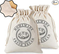 Reusable Bread Bags for Sourdough, Bannetons Reusable Cotton Drawstring Bag, Set of 2,Pretty Bags for Storing Flour and Bread