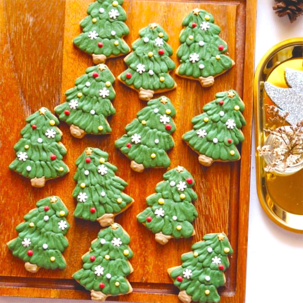 Kanehosi Christmas Cookie Cutters 6Pcs Large, Christmas Theme Cookie Cutter