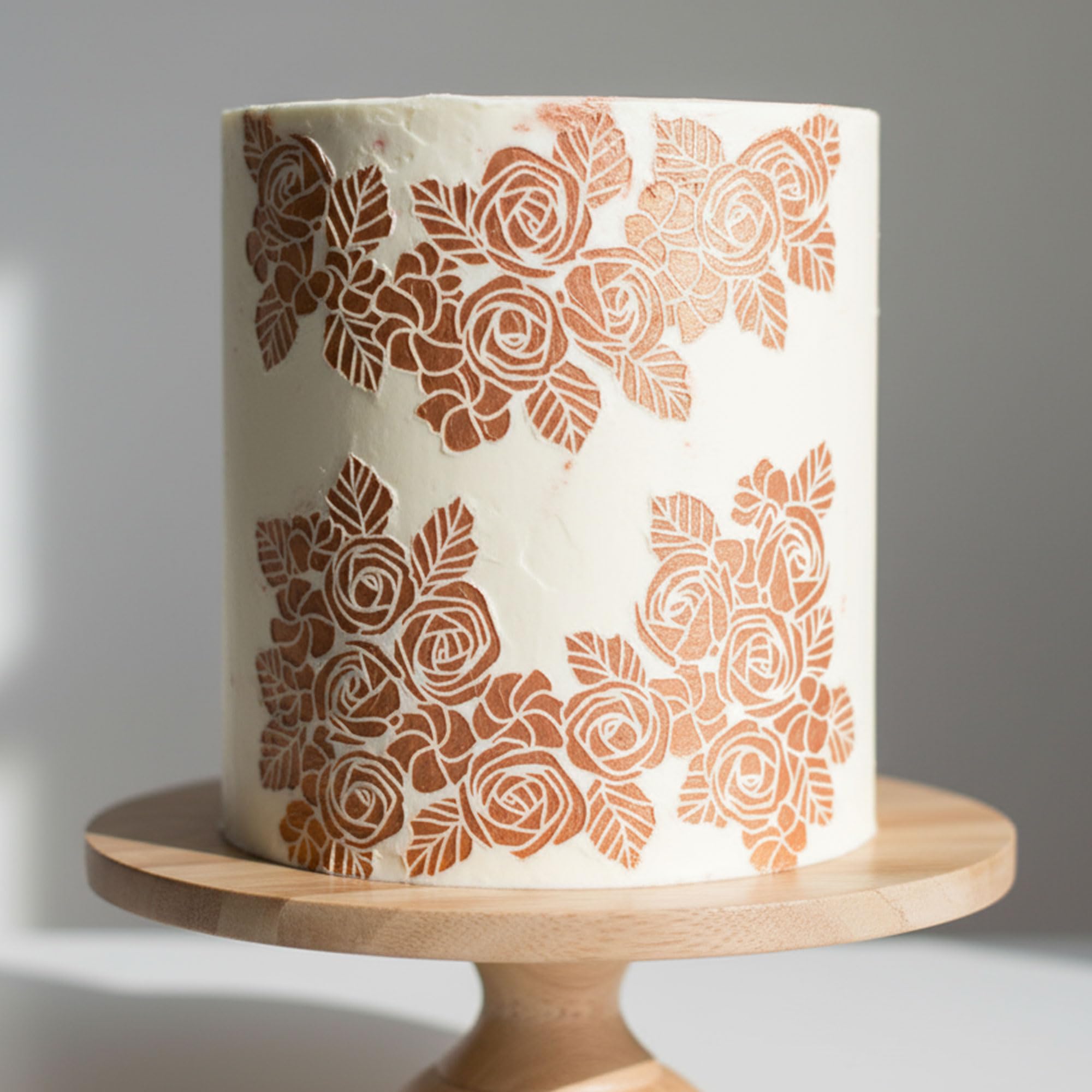 Lacupella Large Cake and Baking Decorating Stencil (Christa)