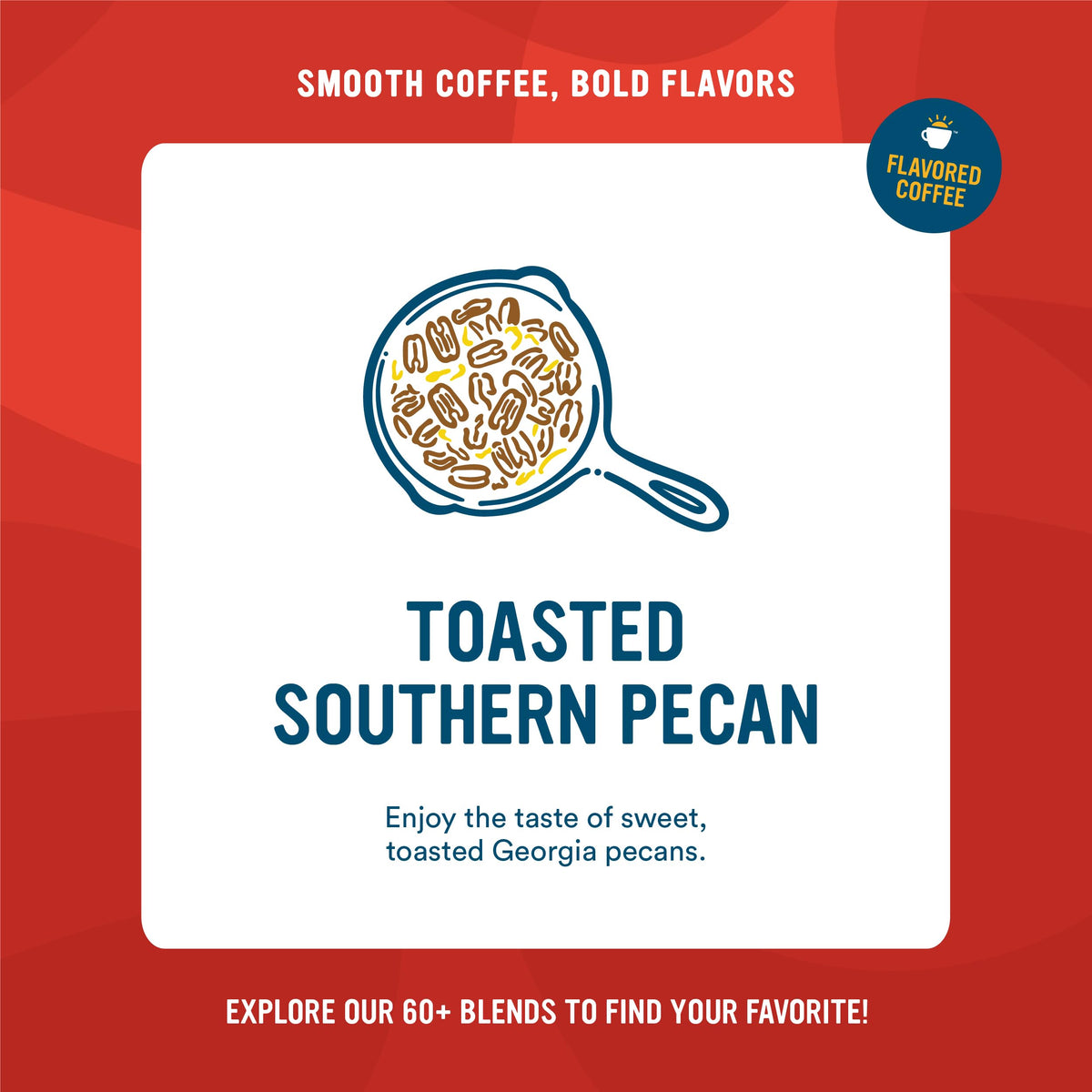 Cameron's Coffee Single Serve Pods, Flavored, Toasted Southern Pecan, 96 Count