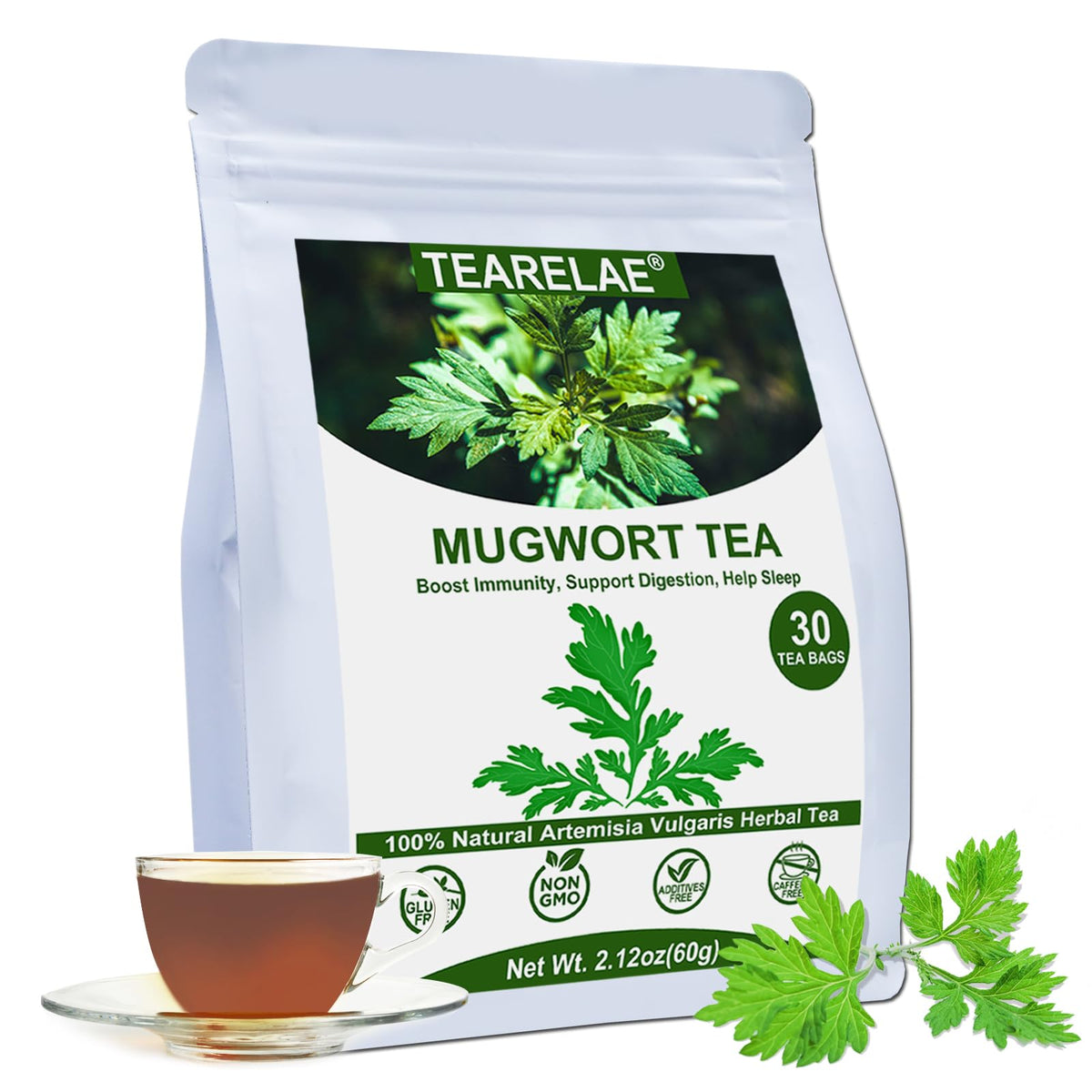 TEARELAE - Linden Tea Bags, 45 Ct, Linden Flower & Leaf, Te de Tilo