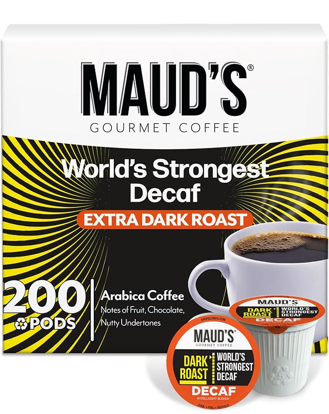 Maud’s Flavored Decaf Coffee Pods Variety Pack, 24ct