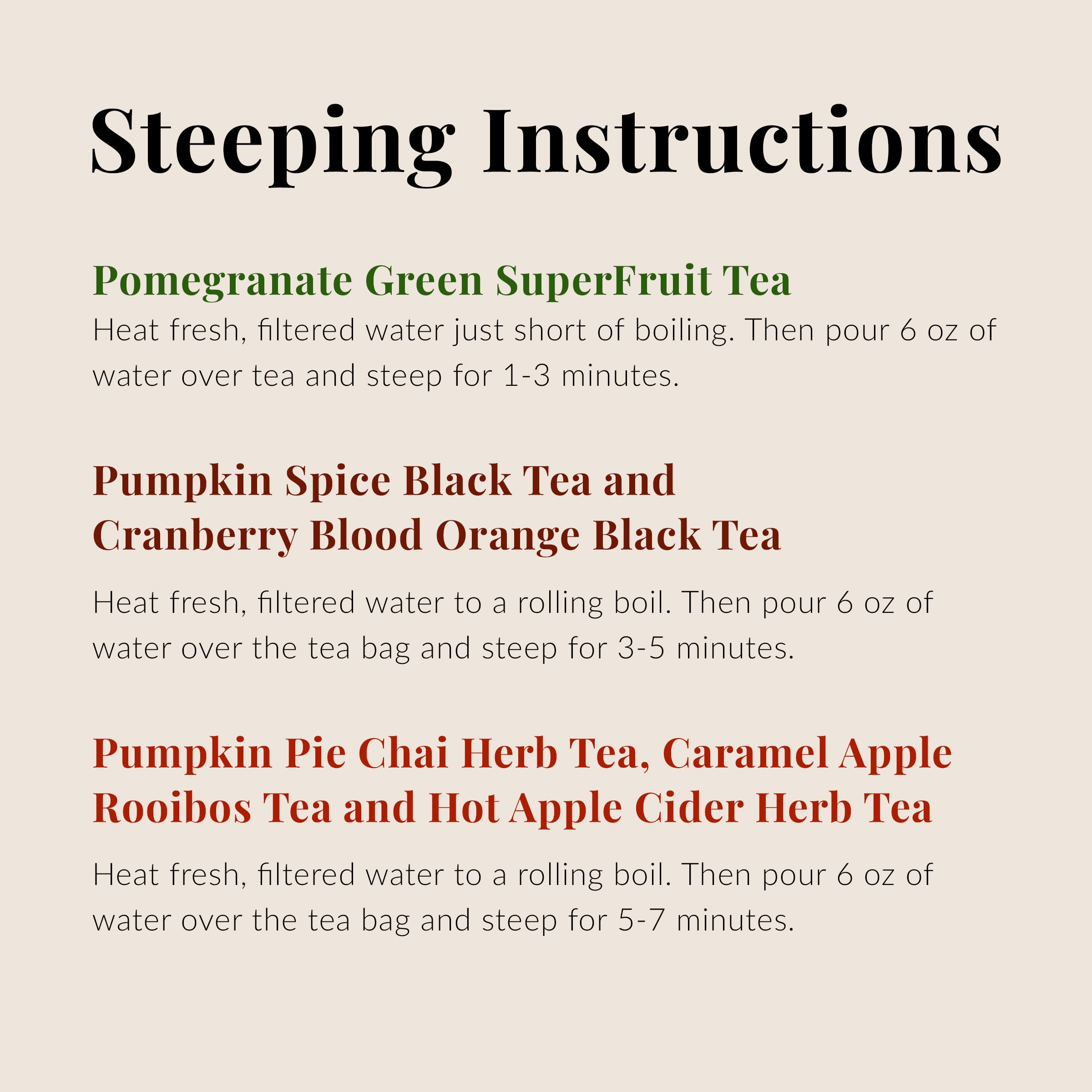The Republic of Tea: Fall Harvest Tea Assortment Cube, 24 Tea Bags