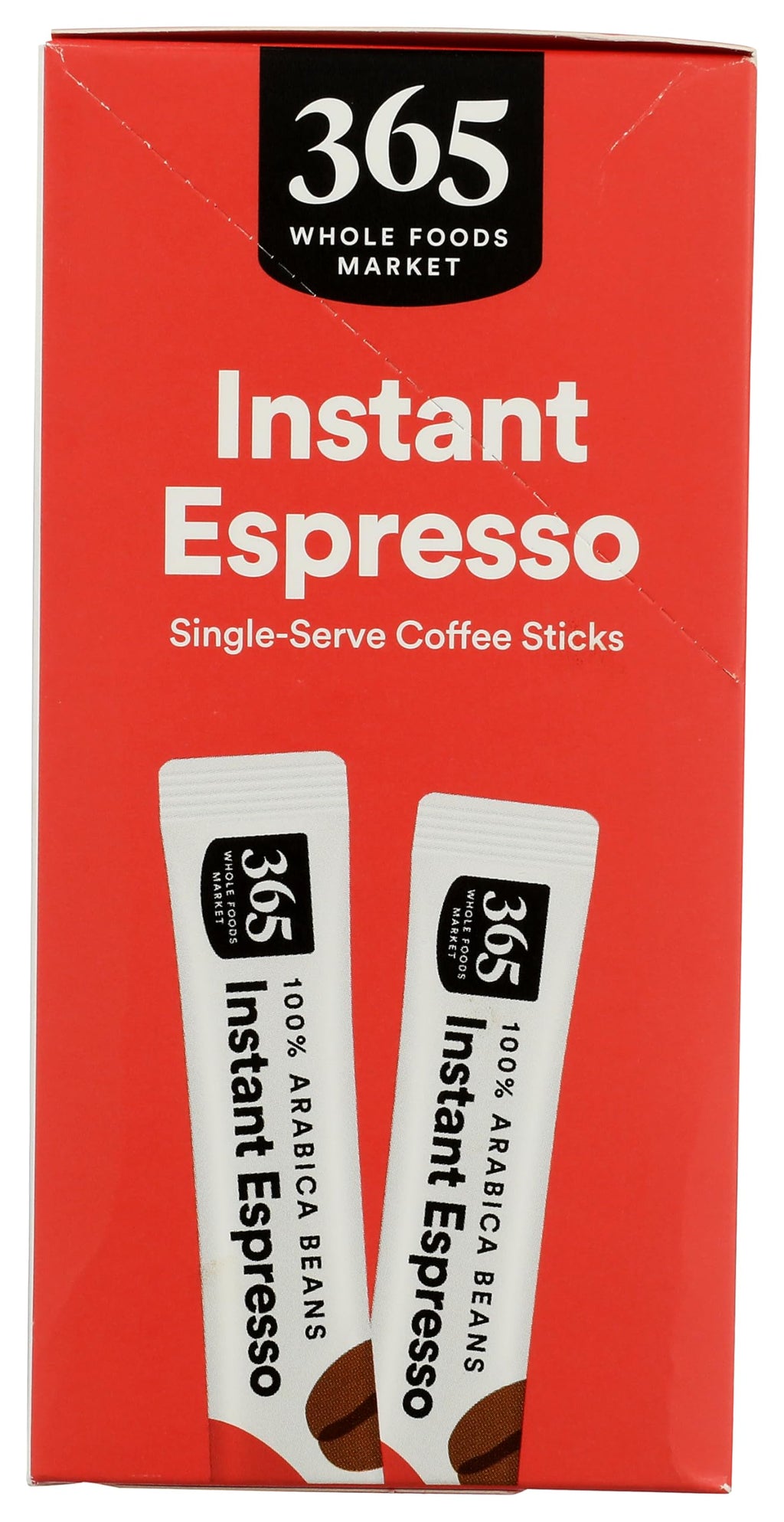 365 by Whole Foods Market, Instant Espresso, Dark Roast, 25 Single Serve Coffee Sticks, 2.65 Ounces