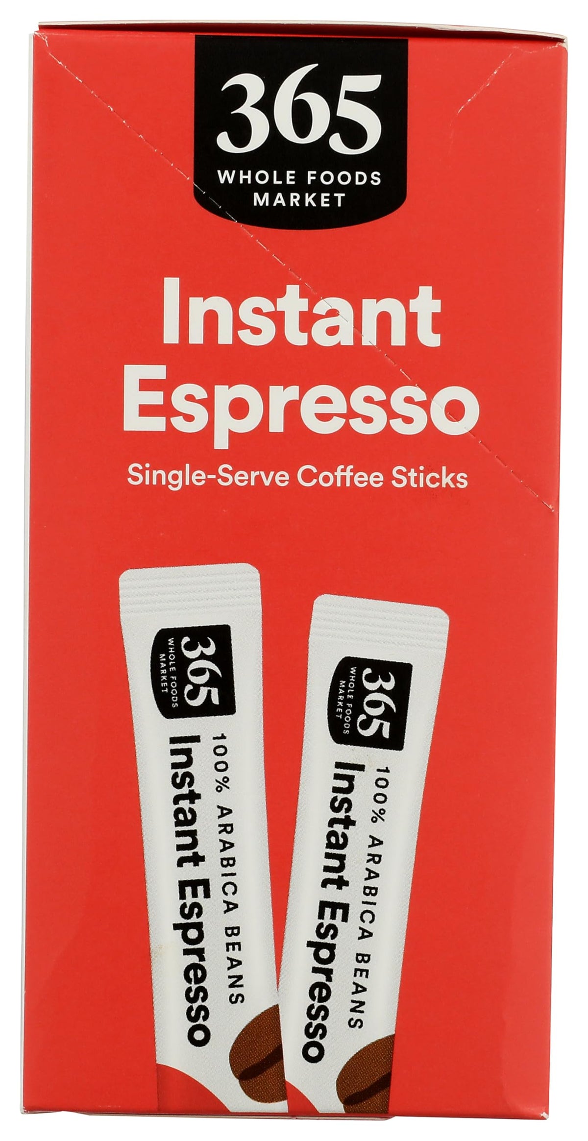 365 by Whole Foods Market, Instant Espresso, Dark Roast, 25 Single Serve Coffee Sticks, 2.65 Ounces