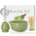 Matcha Whisk Set - 5PCS Matcha Set Includes 17OZ Chawan with Spout