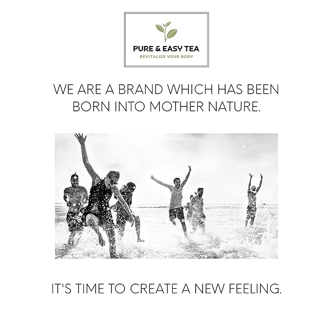 Pure And Easy Tea, Premium Loose Leaf Black Tea with Guava and Strawberry, 100% Natural & Unsweetened, Enjoy Hot or Iced, Makes 30+ Cups, 100g (3.5oz)
