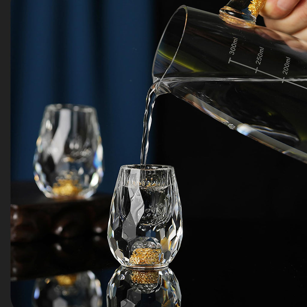 Soopiiso Crystal Glasses 0.5oz/15ml,shot glasses (6)
