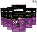 Lavazza Espresso Maestro Intenso Aluminum Capsules Compatible with Nespresso* Original Machines, Medium-Dark Espresso Roast, Arabica and Robusta (60 Capsules)