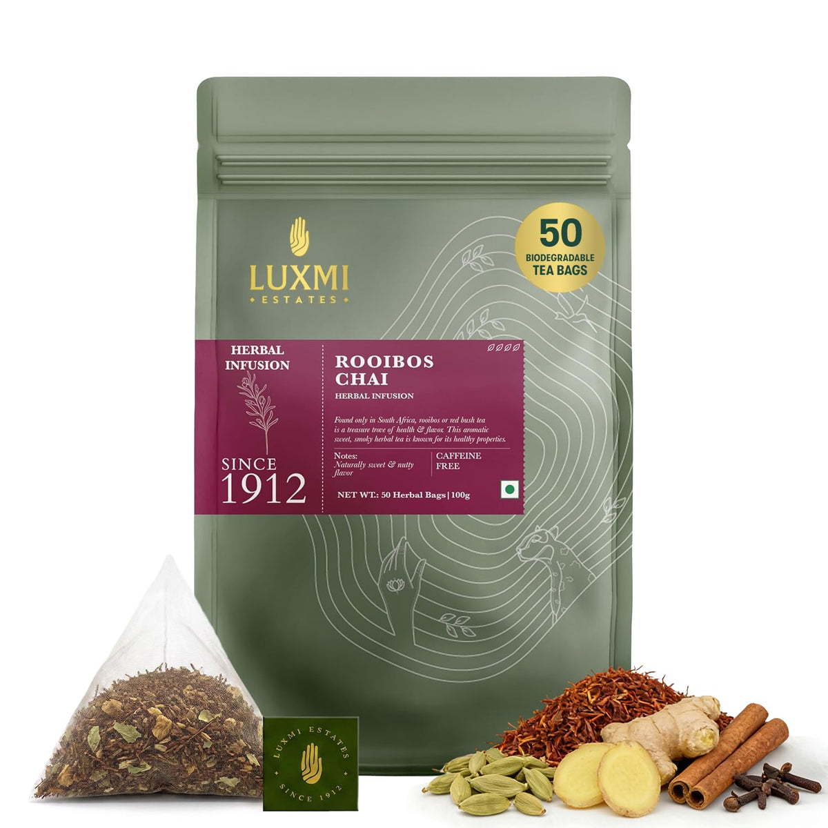 Luxmi Estates - Blue Pea tea, Butterfly flower 50 tb