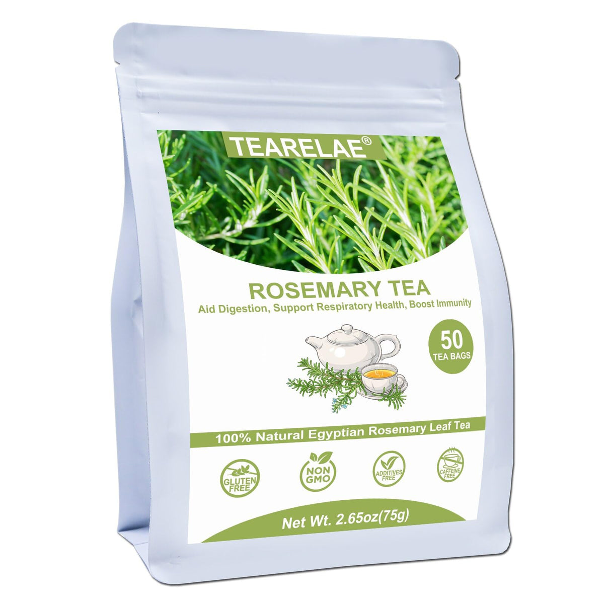 TEARELAE - Linden Tea Bags, 45 Ct, Linden Flower & Leaf, Te de Tilo