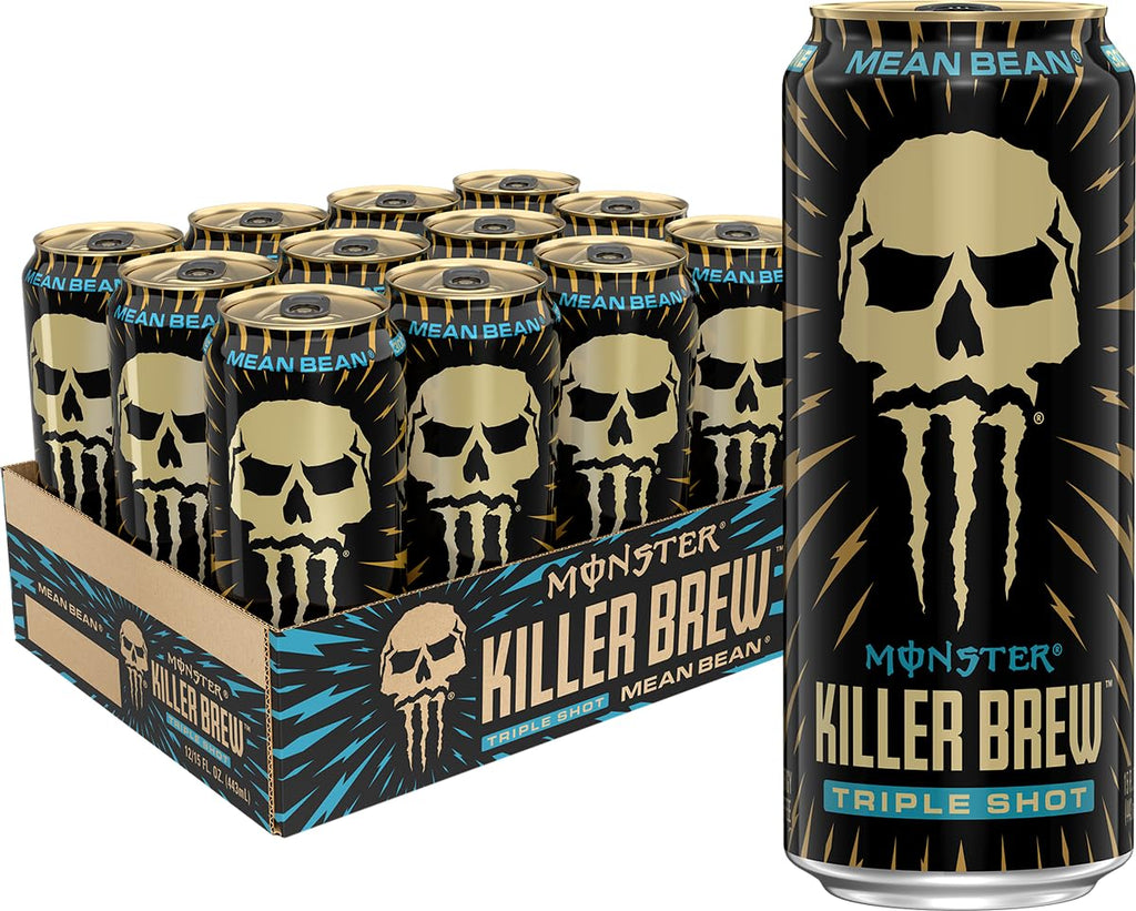 Monster Energy Killer Brew Mean Bean, 15 Fl Oz