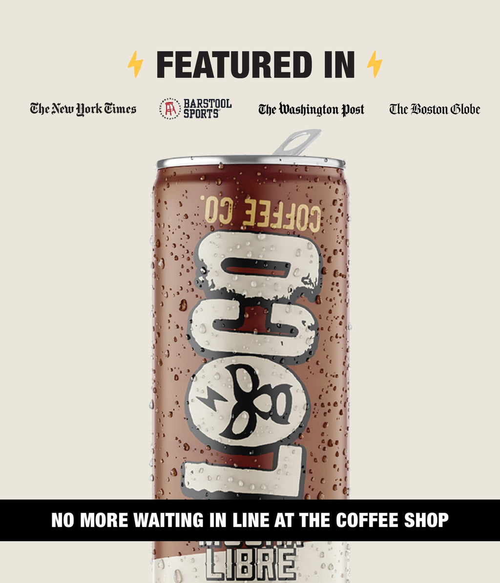 Loco Coffee Mocha Latte 11 Ounce Can, 12 Count | Zero Sugar, 200mg Caffeine | Gluten Free and Dairy Free | Low Calorie Iced Coffee