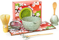 8 PCS Matcha Whisk Set, Ceramic Matcha Set, Includes Bowl, Matcha Whisk Holder Matcha Bamboo Whisk, Scoop, Sifter, Unique Gift for Matcha Lovers (C)