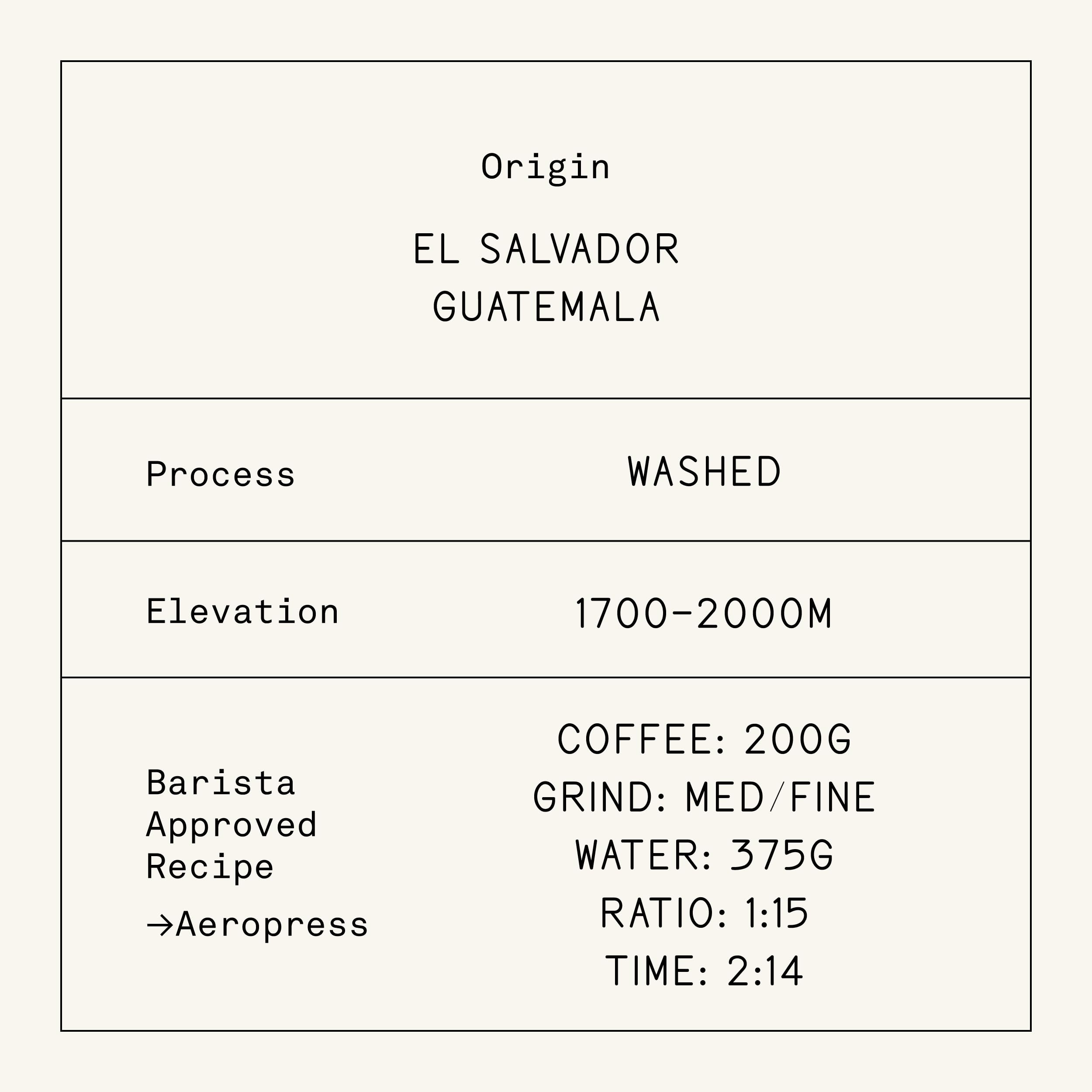 Verve Coffee Roasters | Seabright House Blend Whole Bean Coffee | Honeydew, Apricot & Hazelnut | El Salvador & Guatemala Blend | Washed Process Specialty Medium Roast | 12 Ounces
