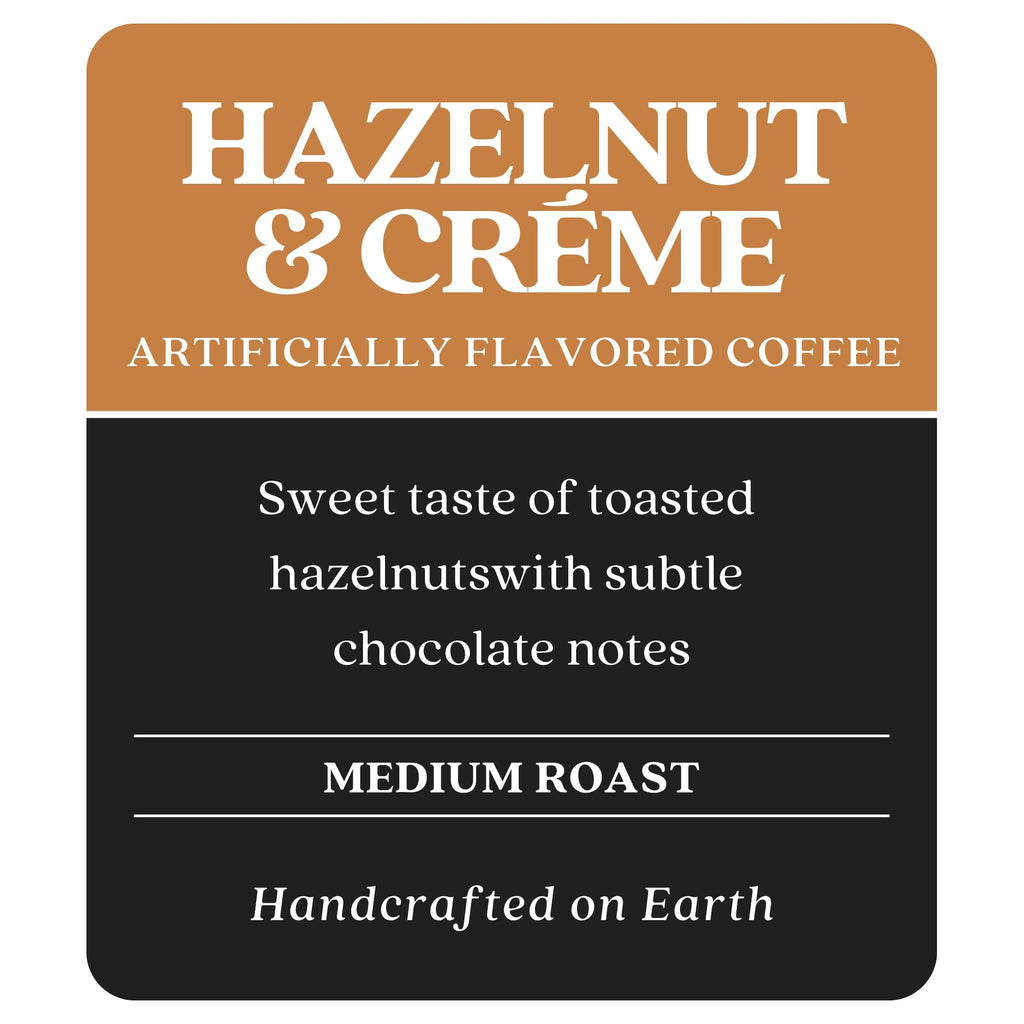 Copper Moon Whole Bean Coffee, Medium Roast, Hazelnut & Cream Blend, 5 lb