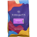Sarasota Coffee Ground Chocolate Raspberry | Medium Roast Gourmet Flavored Coffee Grounds | Low Acid, Mold Free, Specialty Grade Flavored Bulk Ground Coffee | 5lb (80 oz)