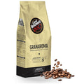 Caffe Vergnano 1882 Gran Aroma Whole Bean Arabica Medium Espresso Roast Coffee, 1.1lbs Bag - Italian Coffee Beans with Rich notes of Cocoa, Spices & Dried Fruit, Intensity 8/10-500g Bag