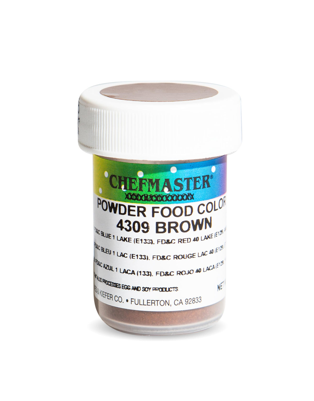 Chefmaster Yellow Dry Powder Candy Color | Vibrant Shades | Chocolate, Macarons, Fondant | Decorating | Professional-Grade Dye | Easy-to-Use | Manufactured in USA | 3 grams