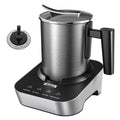 FUNLAVIE 4-in-1 Electric Milk Frother and Steamer with Auto Shut-Off
