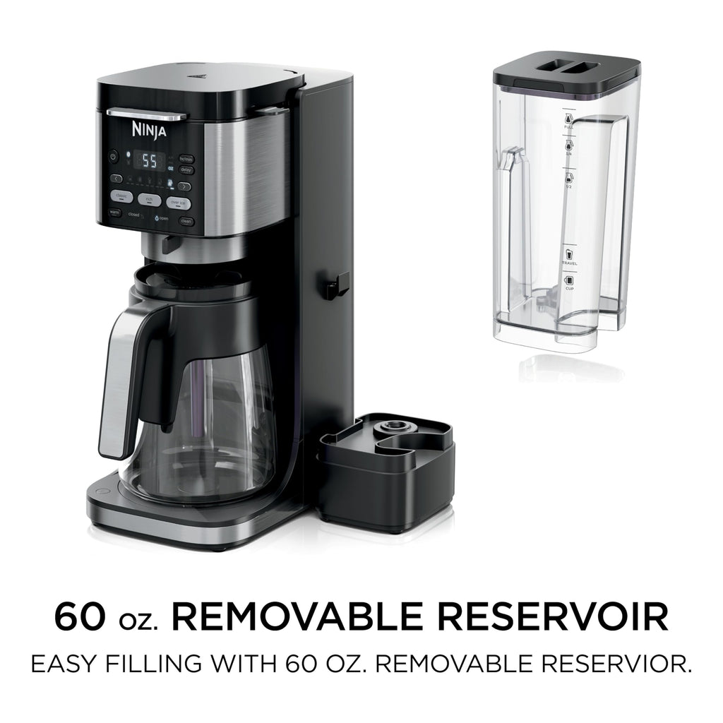 Ninja Drip Coffee Maker, DualBrew Pro Hot & Iced, Black, CFP101