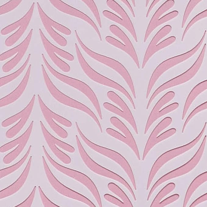 Cake Stencil - Seamless Delicate Pattern for Decorating Tall Double Barrel Cake to Use with Buttercream, Royal Icing, Ganache, Paint, Airbrush (OLLO)