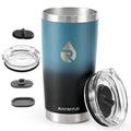 RAYMYLO Travel Coffee Tumbler, Insulated Travel Coffee Mug Cup, 20oz