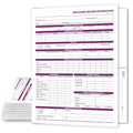 NextDayLabels Employee Record Personnel File Folders, Made in USA, 25-Pack