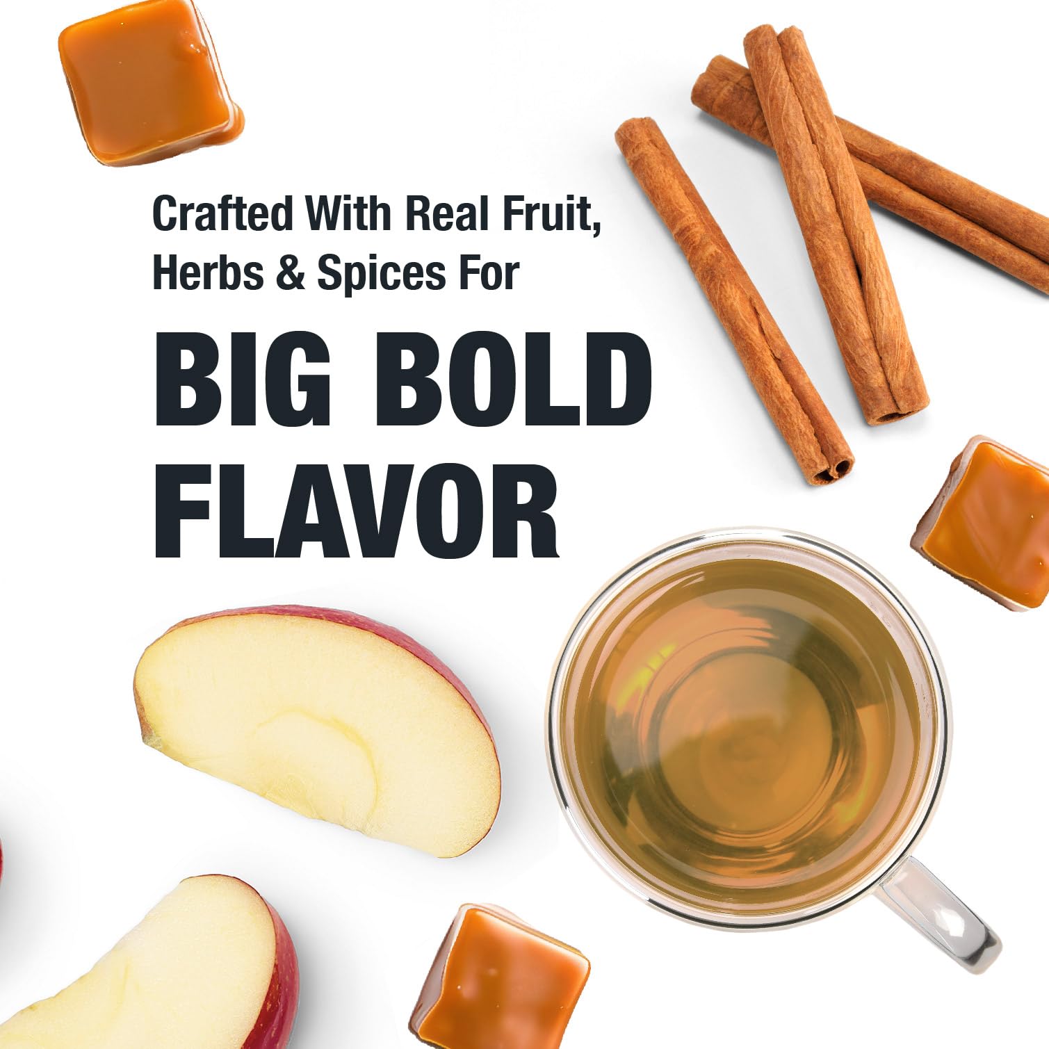 Tiesta Tea - Apple Cider, Loose Leaf, Caramel Apple Herbal Tea, Blend