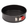 Rachael Ray 47964 Oven Lovin' Nonstick Bakeware Springform Baking Pan With Grips / Nonstick Springform Cake Pan With Grips / Nonstick Cheesecake Pan With Grips, Round - 9 Inch, Gray