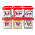 Colorations Wheat & Gluten Free Dough, 6 Classic Colors, ea 1.5 lb | Non-Toxic, Play Dough, Bulk Set, Sensory Kit, Party Favors, Classroom Pack
