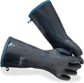 DEYAN Silicone BBQ Grill & Oven Gloves, 600°F Heat Resistant,10/XL