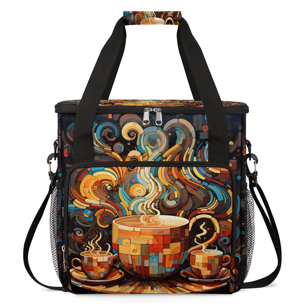 Coffee Maker Bag Compatible with K-Mini or K-Mini Plus Coffee Cup Pattern1