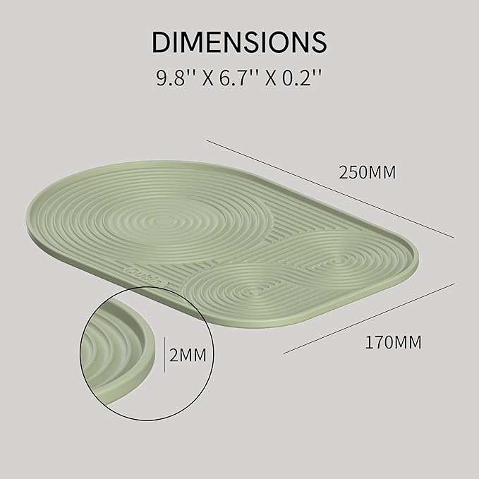 OutIn Silicone Coffee Mat, Foldable & Waterproof