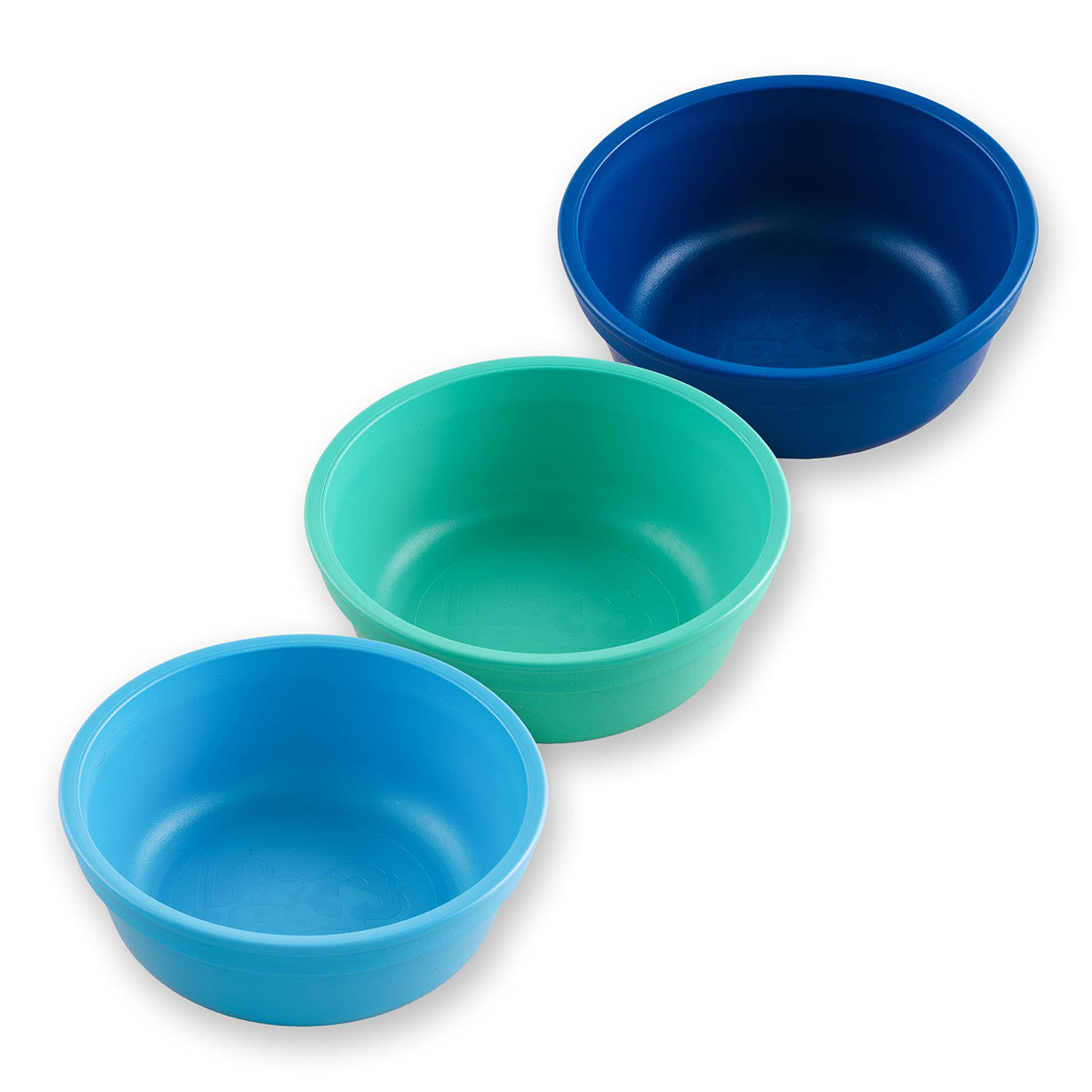 Re-Play 12 oz. Toddler Bowls Set of 3 - Kids Deep-Walled, Durable & Reusable Snack and Meal Bowls, Dishwasher & Microwave Safe, BPA-Free, Made in USA from Recycled Plastic, Easter