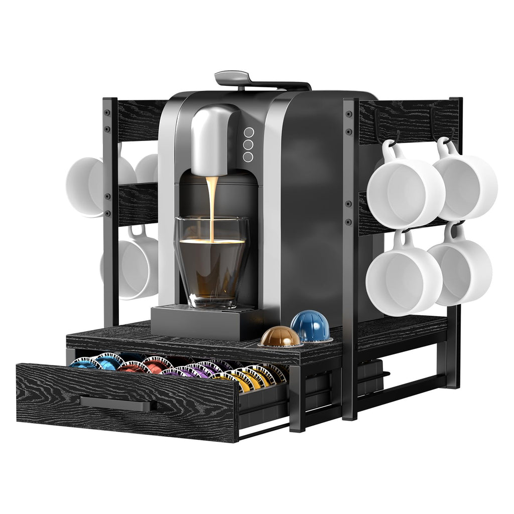 Evermagin Coffee Pod Holder Compatible with Nespresso,Fit 28 Large/56 Small
