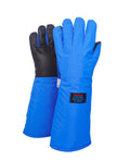 egowz Cryogenic Gloves Low Temperature LN2 Liquid Nitrogen Protective Gloves Cold Storage Safety Frozen Gloves (Black Mid Arm Length/15 inch)