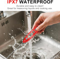 BOMATA Digital Water Thermometer for Liquid, Meat, Cooking, IPX7 Waterproof