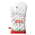 Maison d'Hermine Oven Gloves 100% Cotton Oven Mitt (7" x 13", Pack of 1)