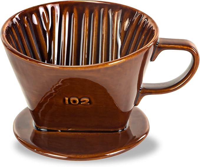 LHUKSGF Pour Over Ceramic, Coffee Dripper Ceramic Coffee Maker